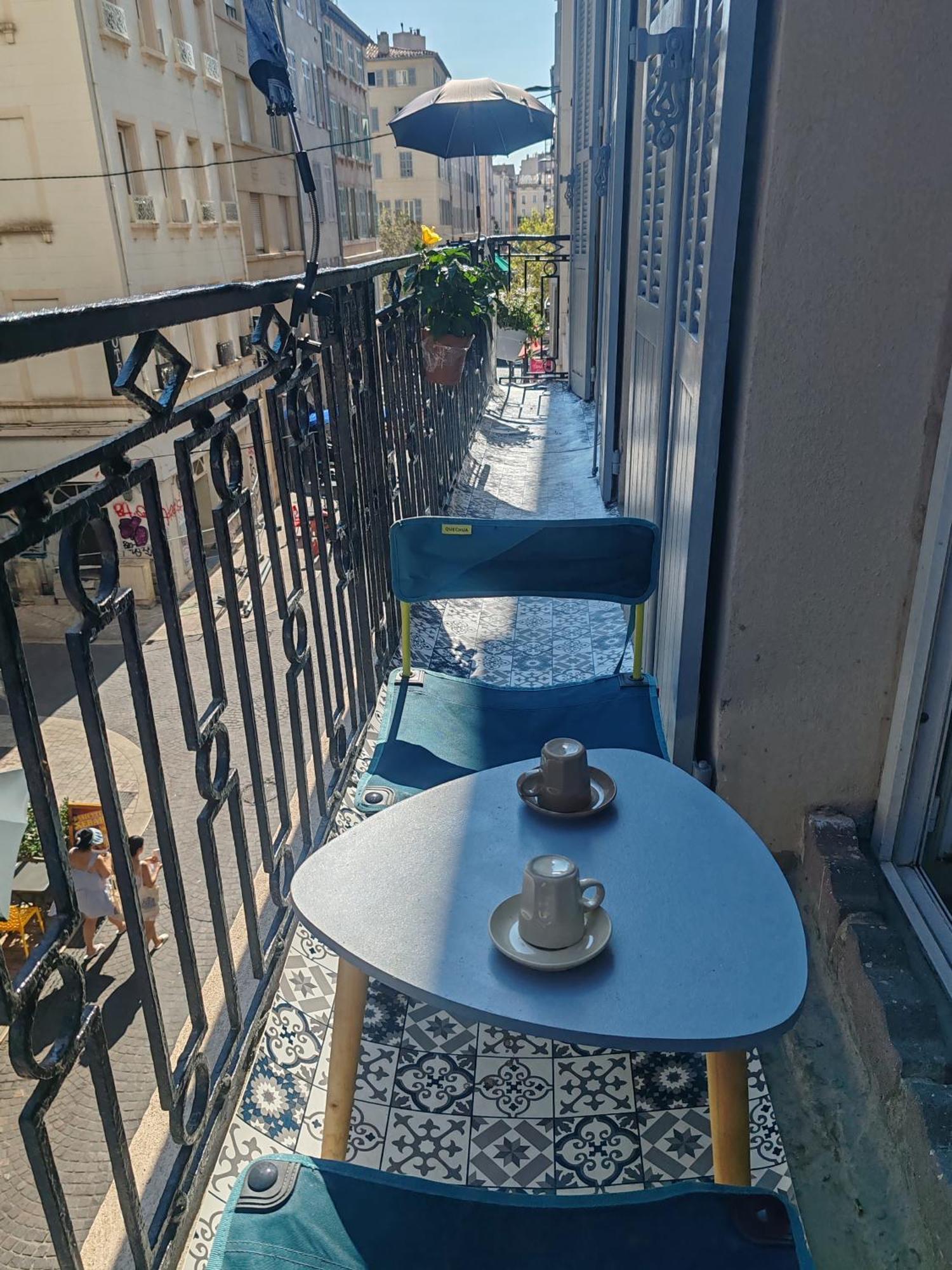Apartamento T3 Grand Balcon Au Coeur Du Vieux Port Marsella Exterior foto